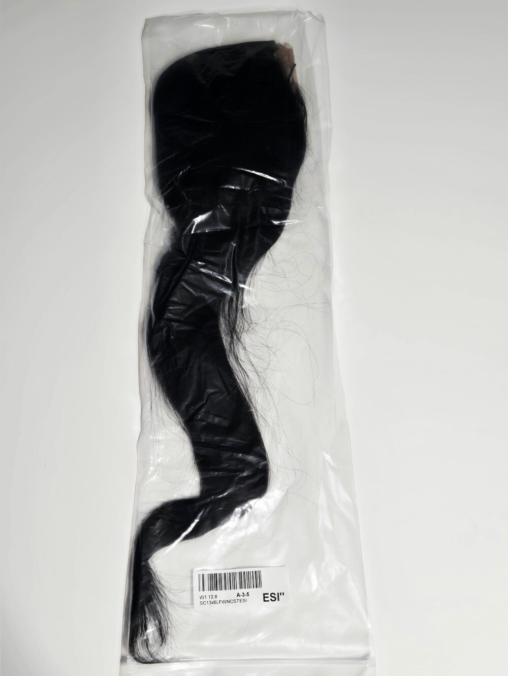 New Black Long Straight Lace Front Wig 13x6 Adjustable Natural Look